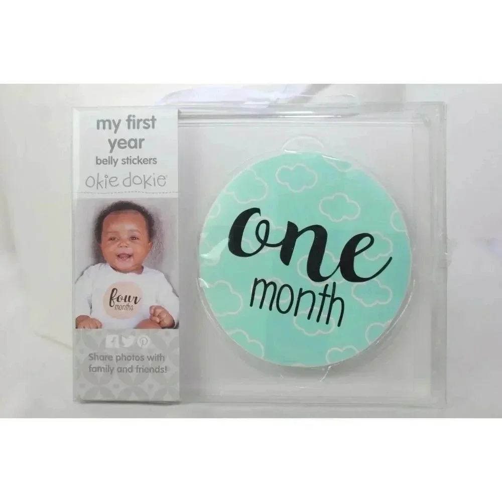 My first year belly stickers